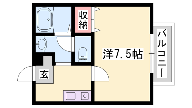 物件間取画像