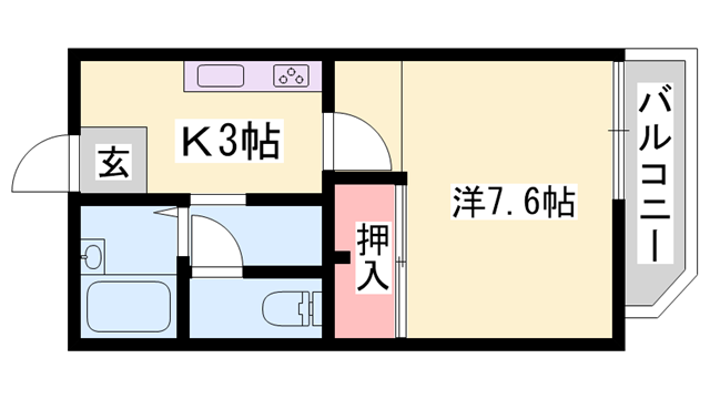 物件間取画像