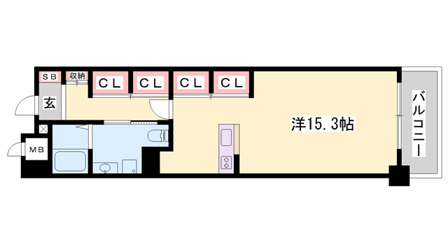 物件間取画像