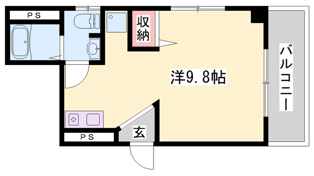ぐらんじゅーる白鷺の物件間取画像