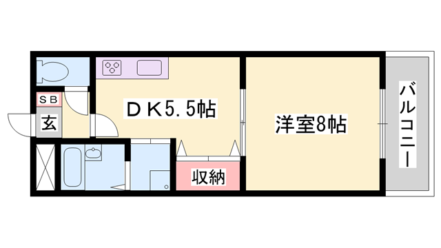ラフィーヌ上野田の物件間取画像