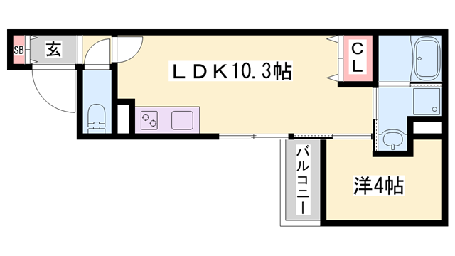 物件間取画像