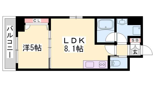 物件間取画像