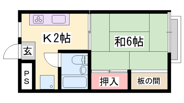 物件間取画像