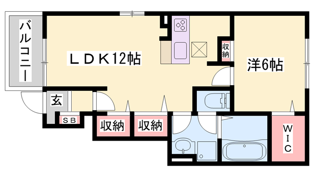 物件間取画像
