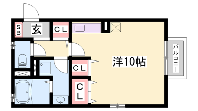 物件間取画像