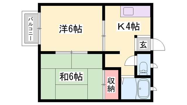 物件間取画像