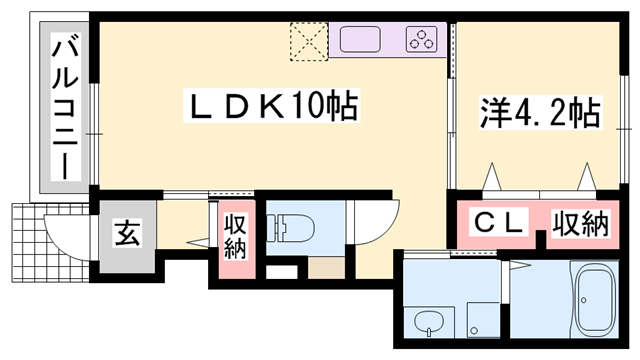 物件間取画像