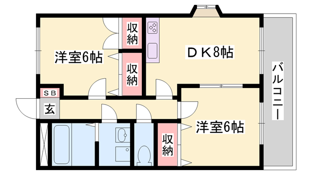 プロニティNの物件間取画像