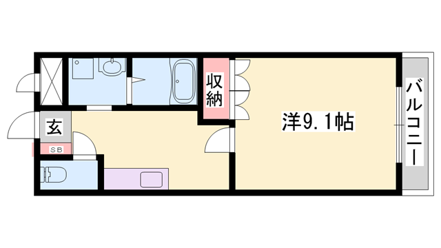 物件間取画像