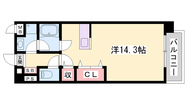 物件間取画像