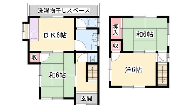 物件間取画像
