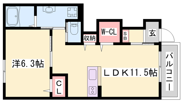 アルチェの物件間取画像