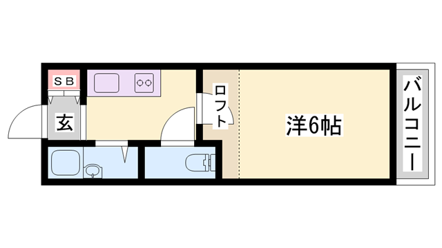 物件間取画像