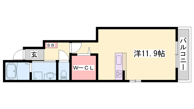 物件間取画像