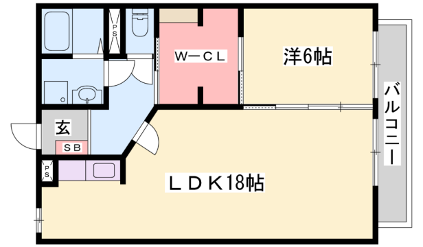 メゾン平田の物件間取画像