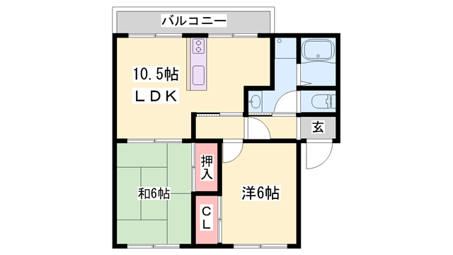 物件間取画像