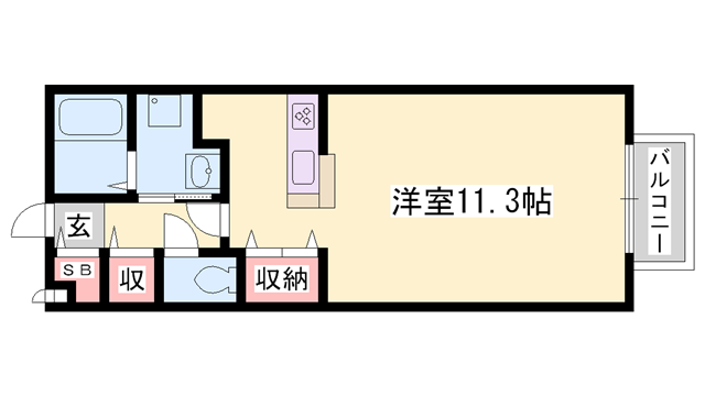 ル・シエルの物件間取画像