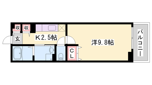 物件間取画像
