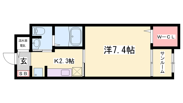 ブリーズコート城北の物件間取画像