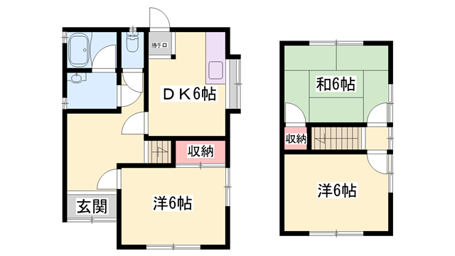 物件間取画像