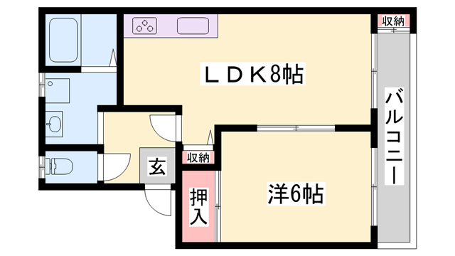 物件間取画像