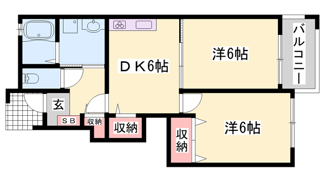 物件間取画像