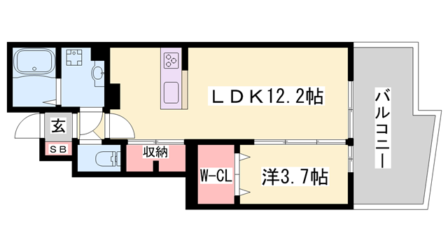 物件間取画像