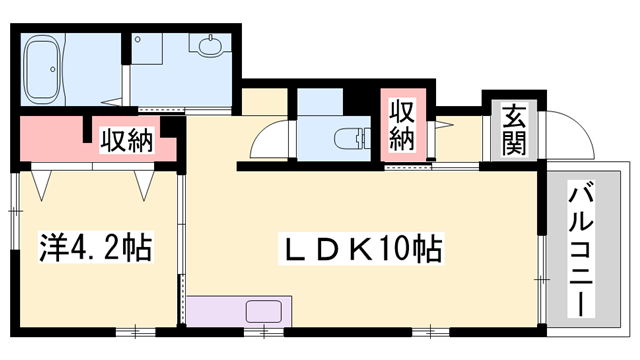 物件間取画像