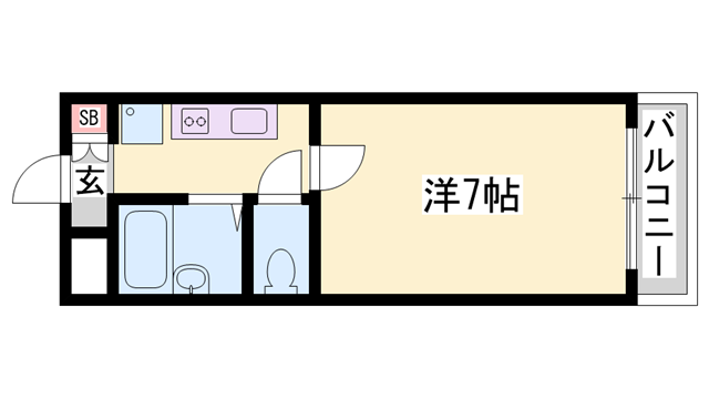 物件間取画像