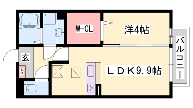 物件間取画像