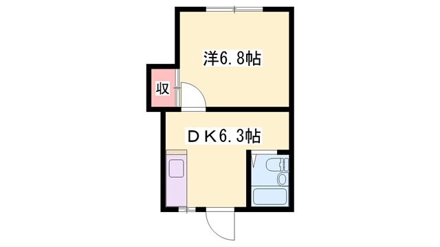 物件間取画像