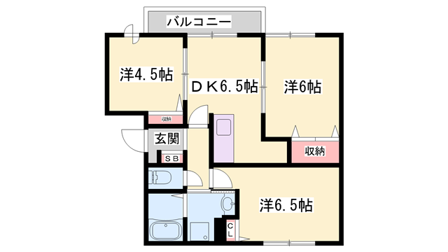 物件間取画像