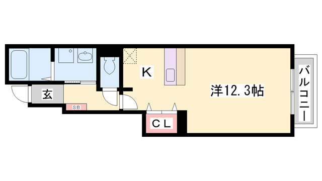 物件間取画像