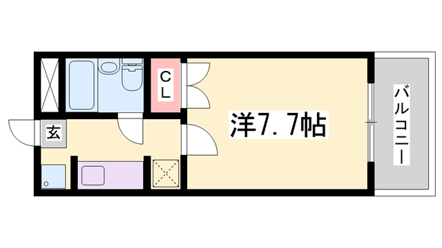物件間取画像