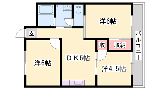 物件間取画像