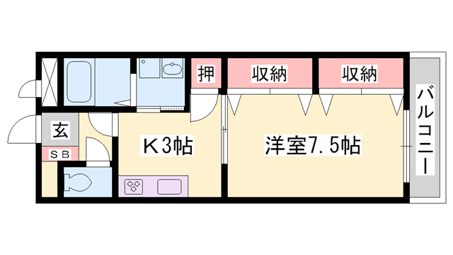 物件間取画像