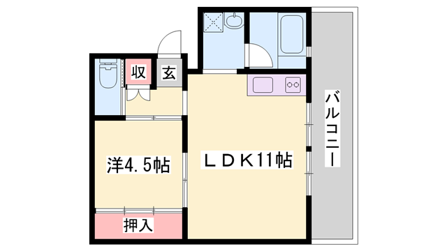 物件間取画像