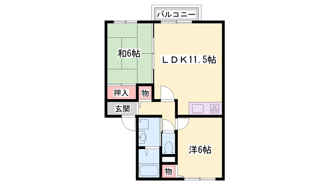 物件間取画像