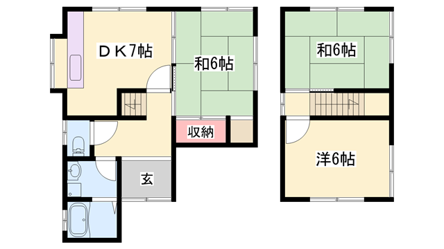 物件間取画像