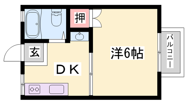 物件間取画像