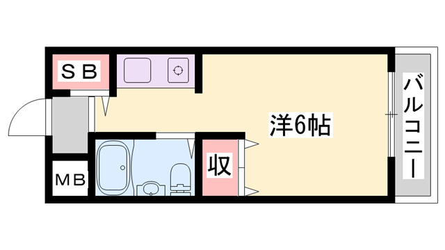 物件間取画像
