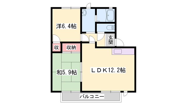 物件間取画像