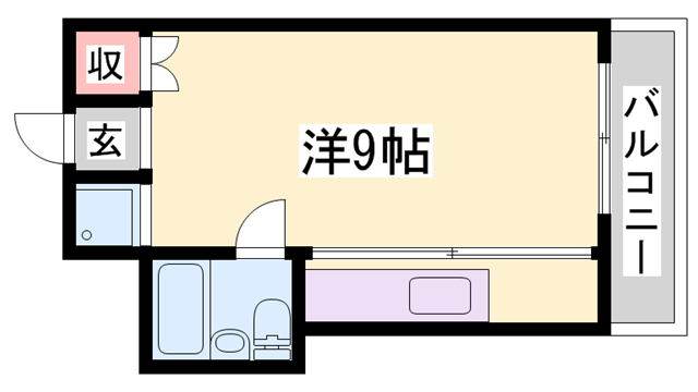 メゾンシンセイの物件間取画像