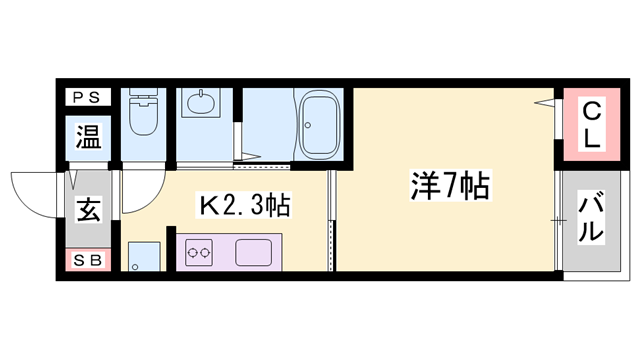 メゾンSK Ⅰの物件間取画像