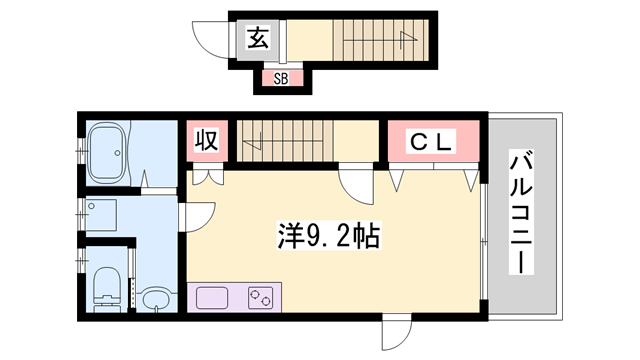 物件間取画像