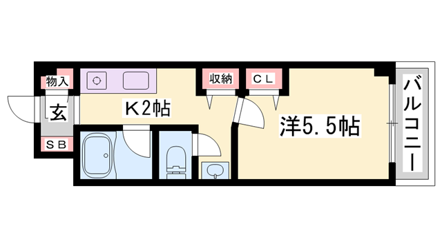 物件間取画像