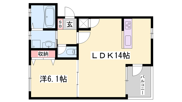 物件間取画像