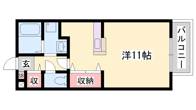 物件間取画像