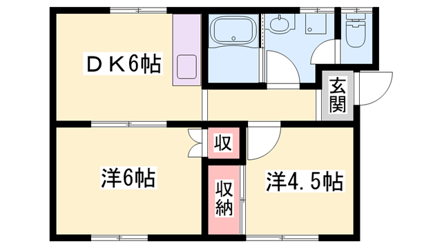 物件間取画像